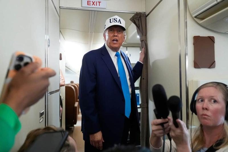 Трамп стверджує, що Сполучені Штати можуть забезпечити повітряну підтримку в рамках можливої мирної угоди.