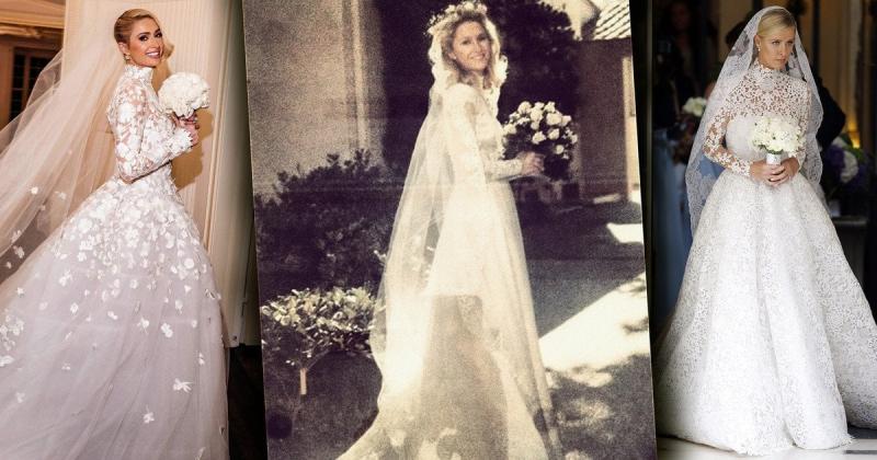 Чому Періс і Нікі Гілтон зупинили свій вибір на однакових весільних сукнях: причини виявилися досить зрозумілими.