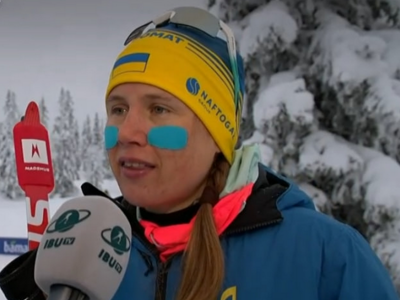 Українська біатлоністка Анастасія Меркушина здобула титул чемпіонки Європи (фото)