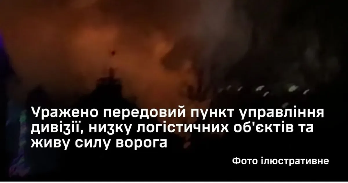 Збройні сили України нанесли удари по важливим цілям, що належать російському агресору.