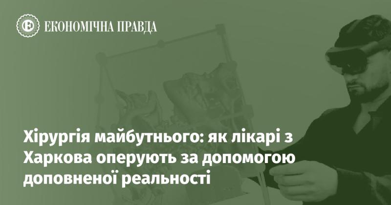 Хірургія завтрашнього дня: новаторські методи операцій лікарів з Харкова з використанням доповненої реальності.