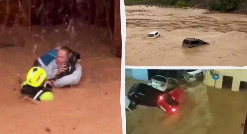 Іспанія занурюється у воду: цілі міста під водою, перші жертви (відео)