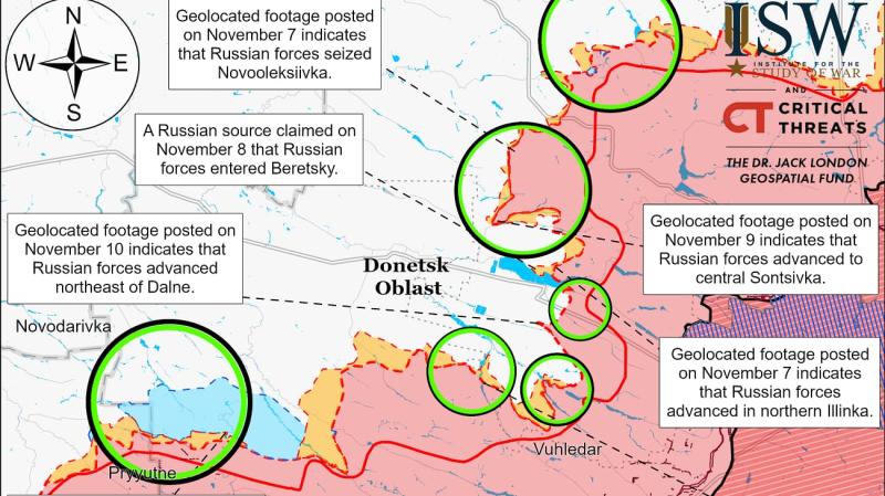 Російські війська планують використовувати контроль над Вугледаром для здійснення нових наступальних дій, згідно з інформацією від ISW.