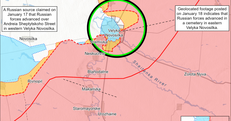 Російські війська мають можливість захопити стратегічно важливий населений пункт на заході Донеччини, згідно з даними карти ISW.