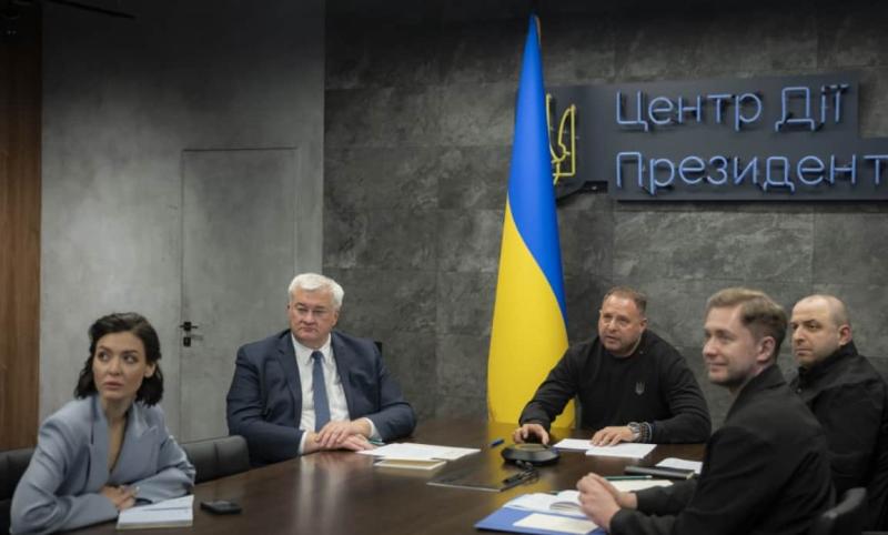 В Офісі президента повідомили про нові раунди переговорів з делегаціями США та Європи щодо досягнення угоди про припинення вогню.