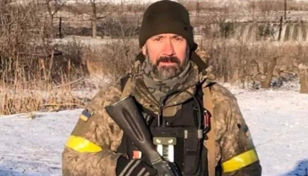Ушанування пам'яті командира бойової машини Віктора Давидова.