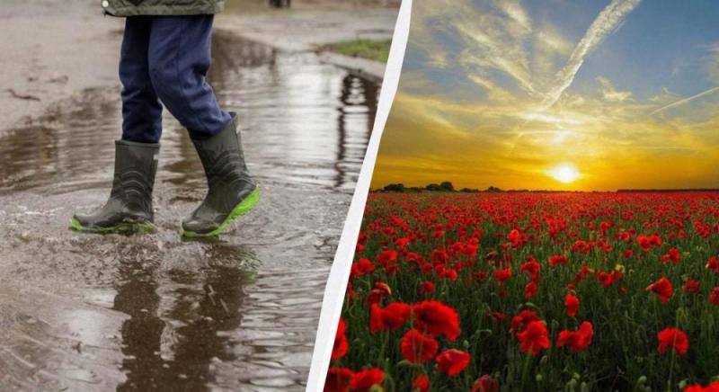 Осінь на заході, а літо на сході: 25 травня українців чекають яскраві контрасти в погоді (карта)