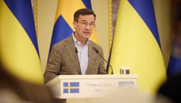 Прем'єр-міністр Швеції прокоментував питання постачання зброї для України: 