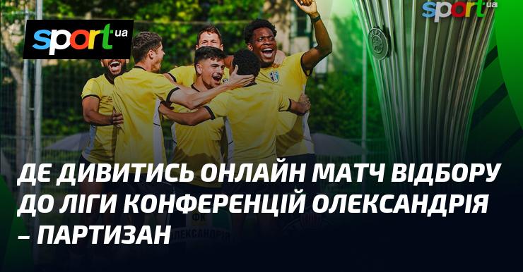 Де можна переглянути онлайн-матч відбору до Ліги конференцій між Олександрією та Партизаном?