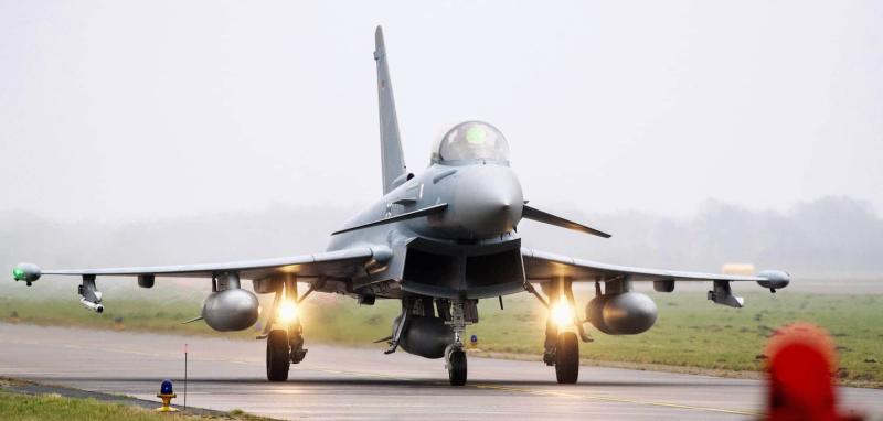 Німеччина відправила винищувачі Eurofighter до Польщі у зв'язку з підготовкою до навчань 