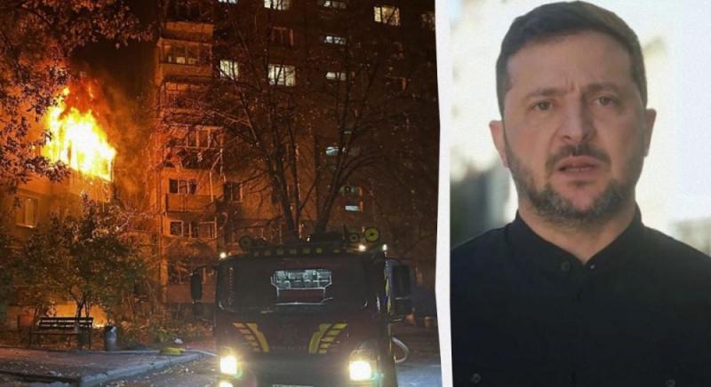 Численні удари по житловим будинкам, 6 загиблих: Зеленський поділився подробицями російської атаки.