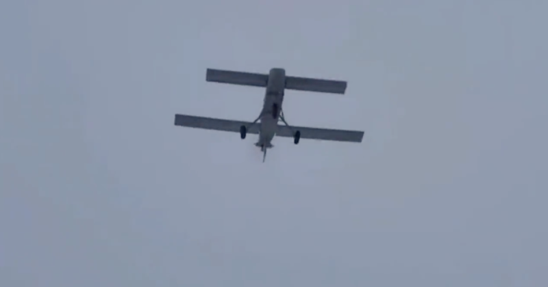 У російському місті Орел безпілотники здійснили напад на теплову електростанцію (відео)