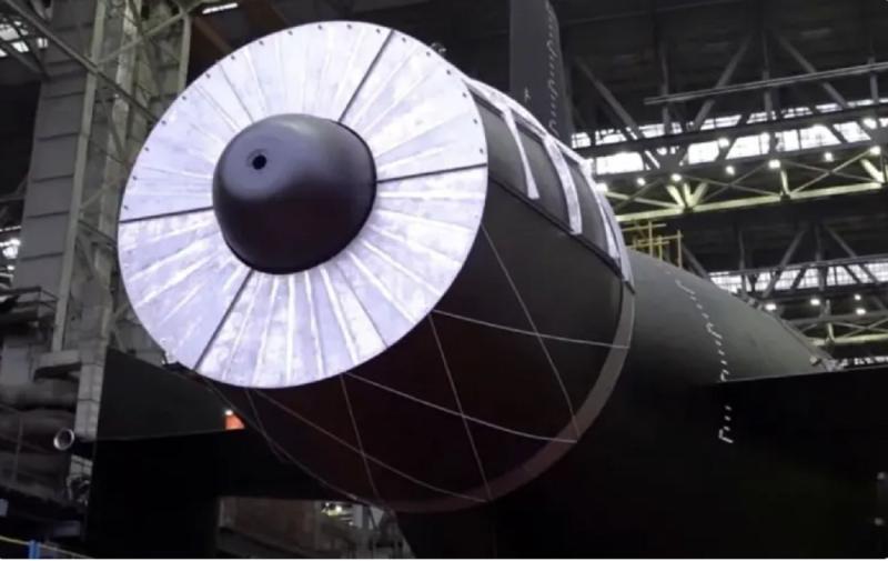 Росія в районі кордонів Фінляндії спустила на воду атомний крейсер, оснащений можливістю носіння 