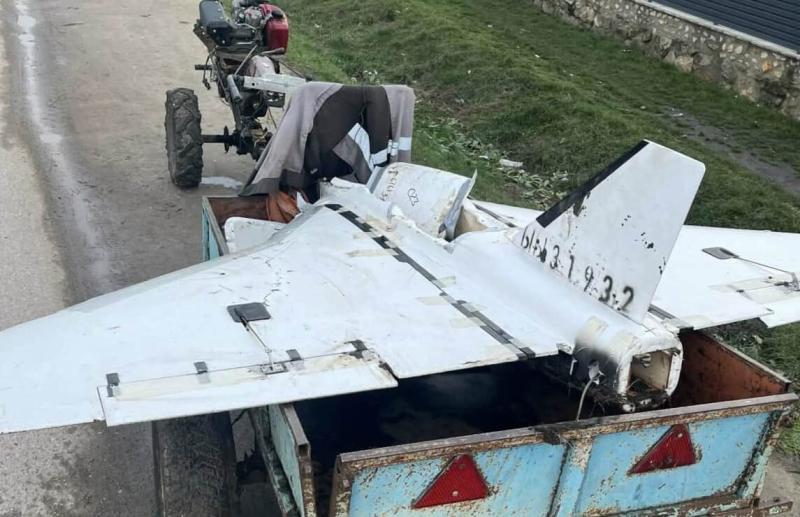 У серці Молдови виявили зламаний дрон, що нагадує