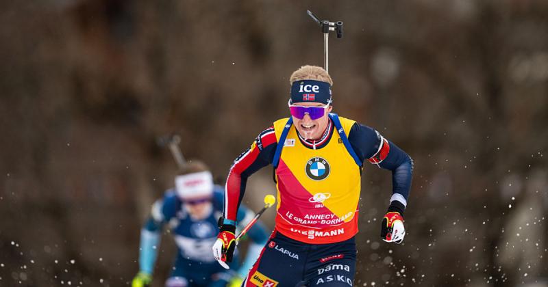 Біатлоністка з Норвегії здобуває золоту медаль у гонці переслідування на Кубку світу - Спорт bigmir)net