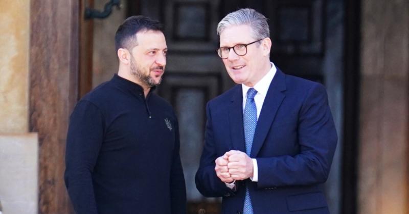 Перед зустріччю з Дональдом Трампом, Зеленський здійснив окрему телефонну бесіду з Кіром Стармером.