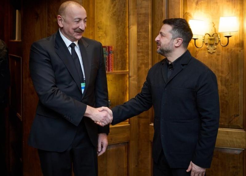 Зеленський провів зустріч із главою Азербайджану.